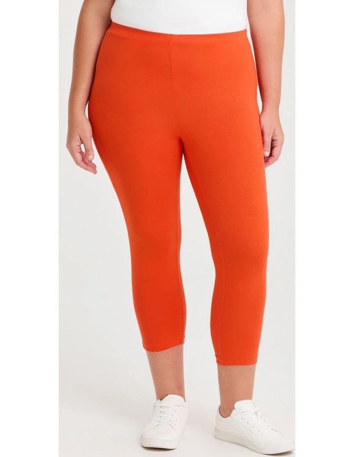 Good Earth Australian Cotton Crop Legging image 1