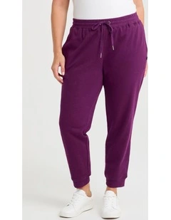 Taper Leg Trackpant Merlot