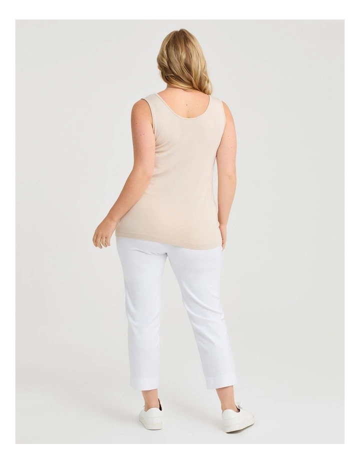 Bamboo Base Cami Light Beige image 2