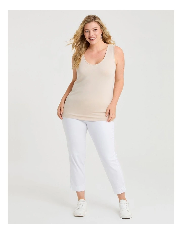 Bamboo Base Cami Light Beige image 3
