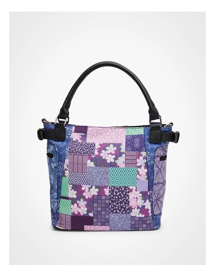Floral Patchwork Bag in Multi image 2