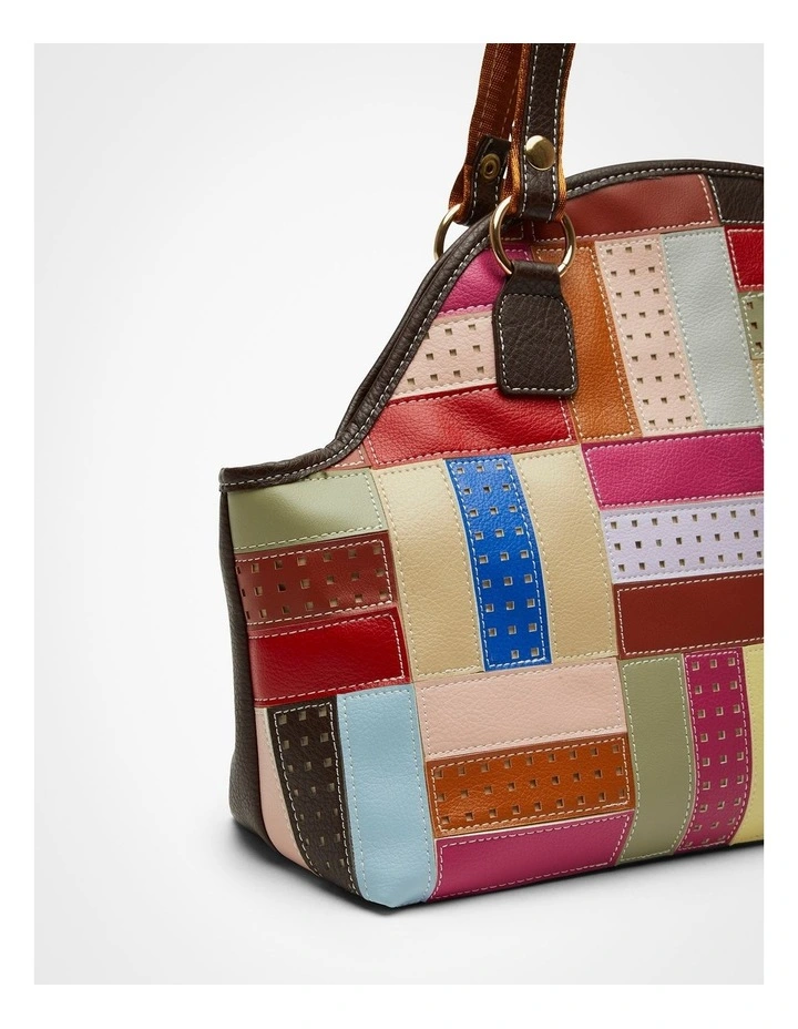 Patch Bag in Multi image 4