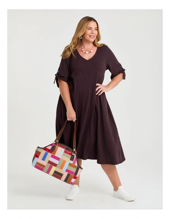 Patch Bag in Multi image 6