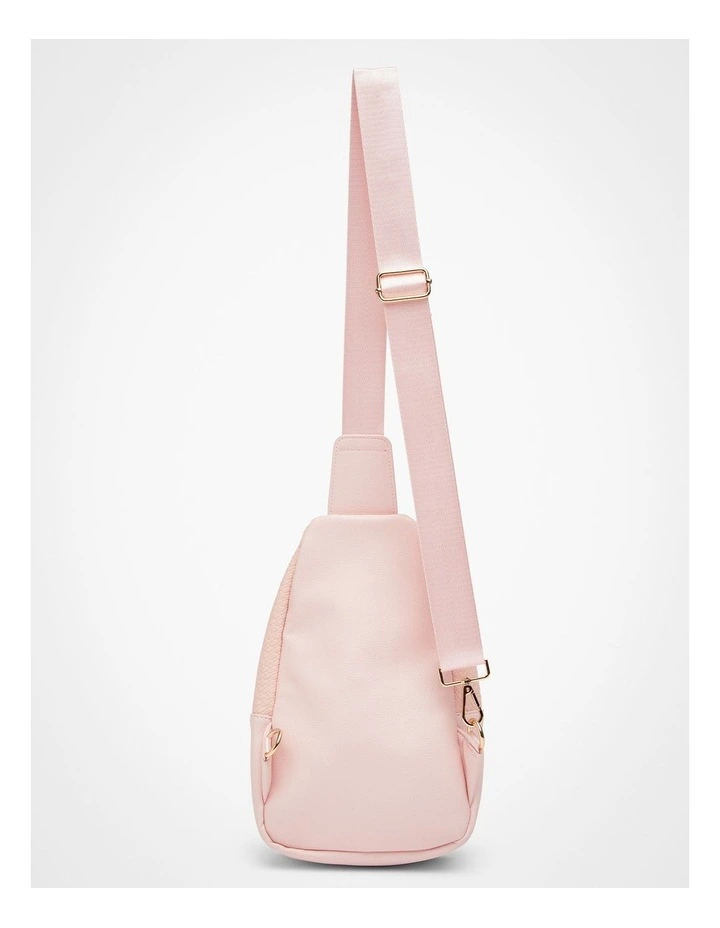 Crossbody Sling Bag in Blush image 2