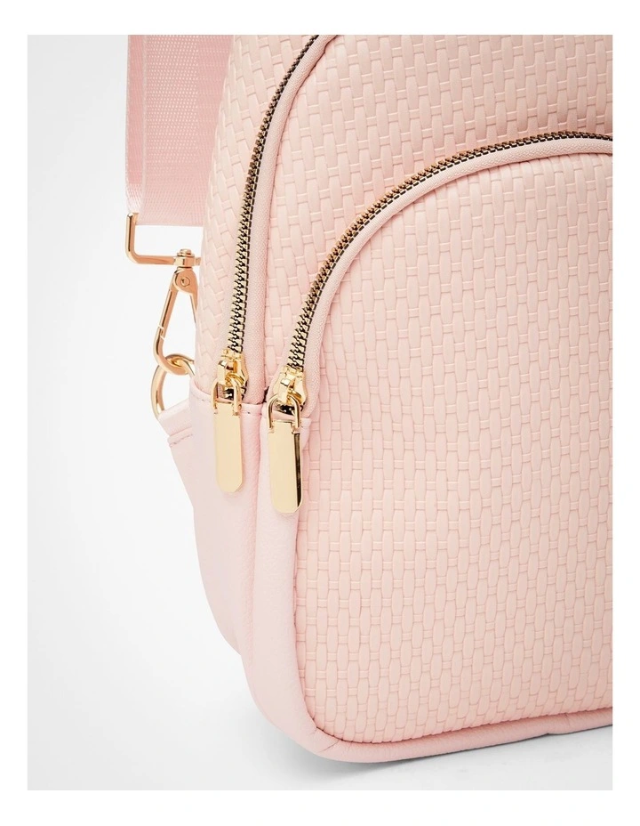 Crossbody Sling Bag in Blush image 4