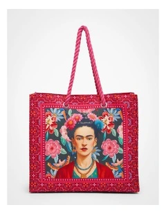 Flower Crown Tote Bag in Multi