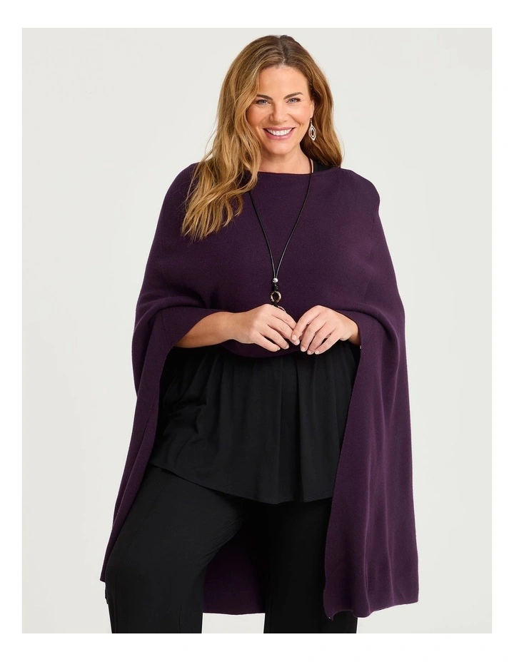 By Your Side Cape in Purple image 1