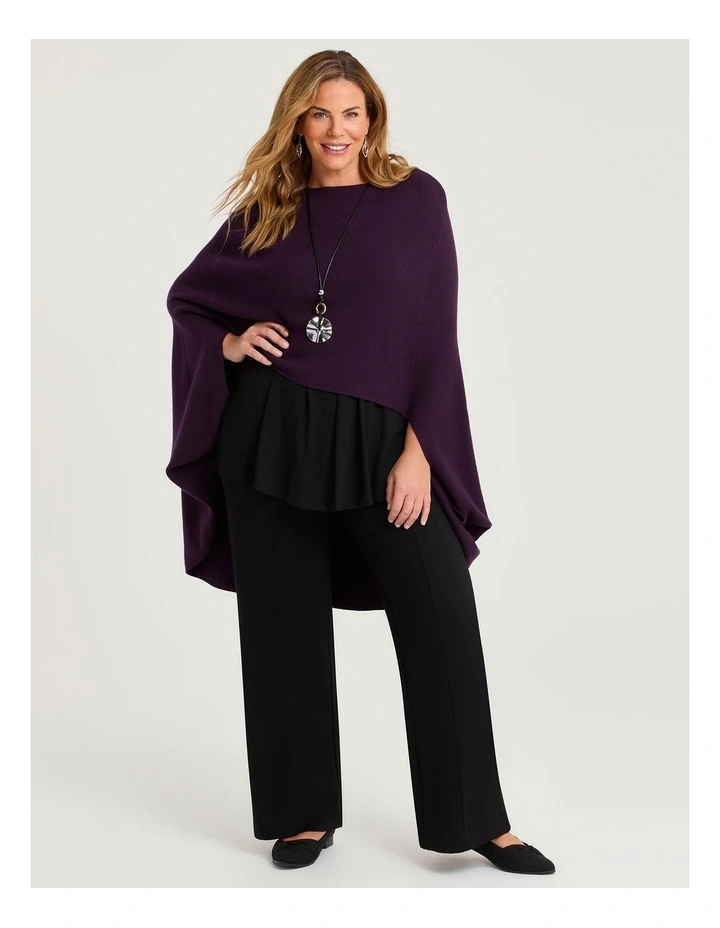 By Your Side Cape in Purple image 4