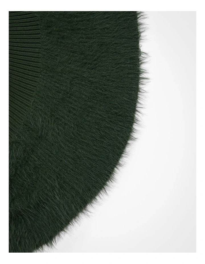 Fuzzy Vest Green image 5