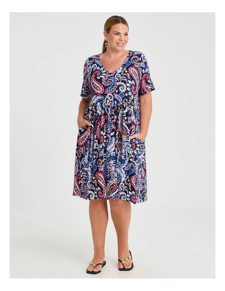 Joy Printed Dress Multi Print image 1