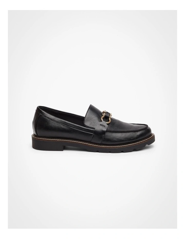 Trim Loafer in Black image 1
