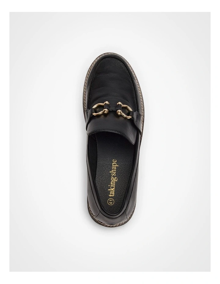 Trim Loafer in Black image 4