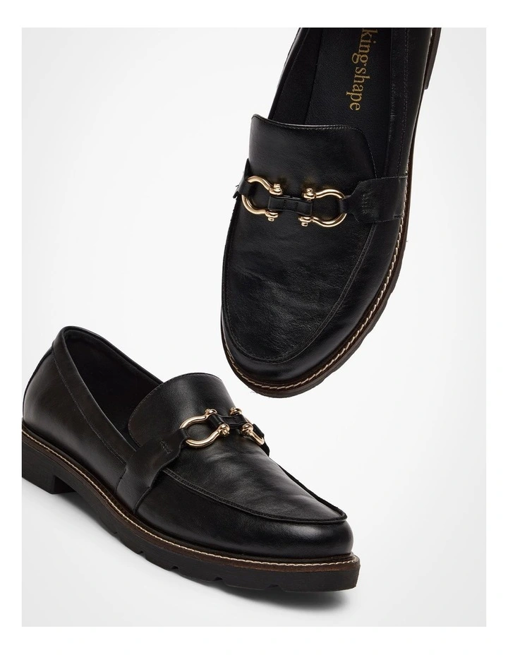 Trim Loafer in Black image 6