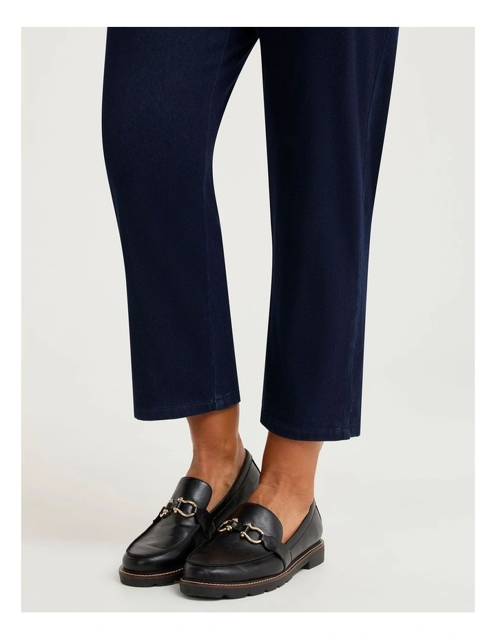 Trim Loafer in Black image 7
