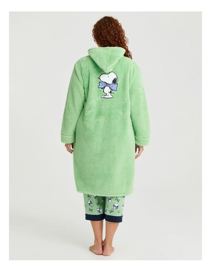 Peanuts Plush Dressing Gown Zephyr Green image 2