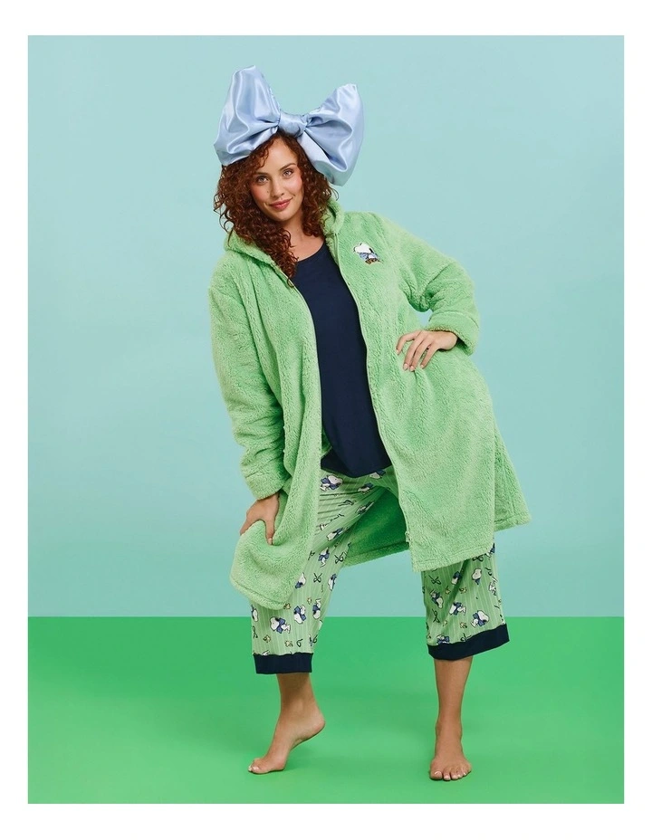 Peanuts Plush Dressing Gown Zephyr Green image 7