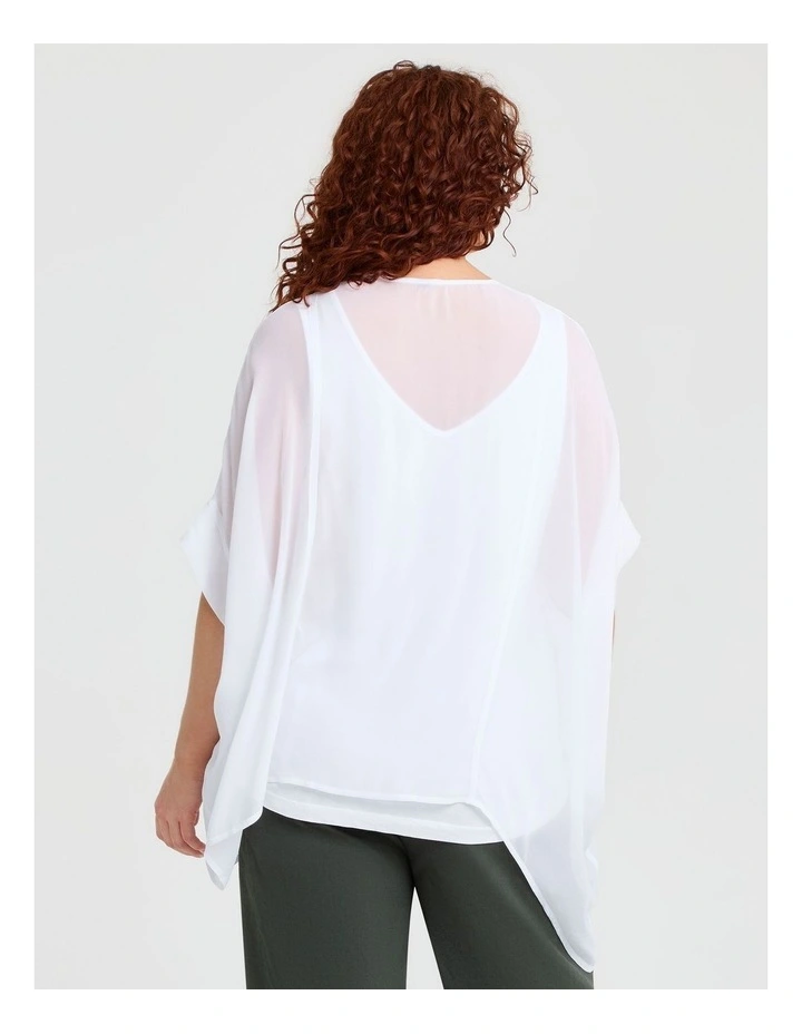 Take A Bow Top White image 2