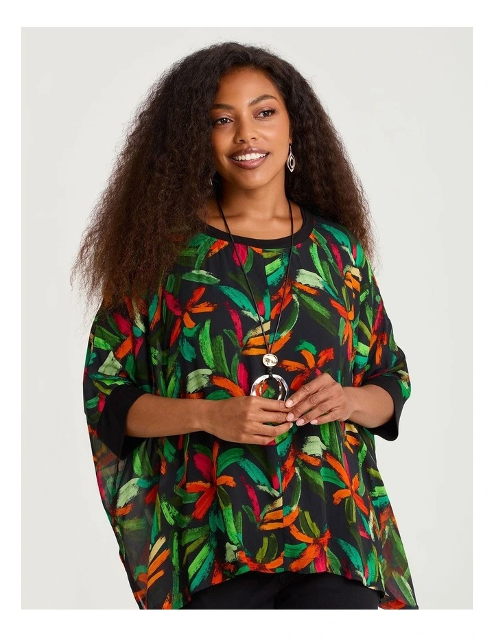 Natural Dahlia Overtop Print image 3