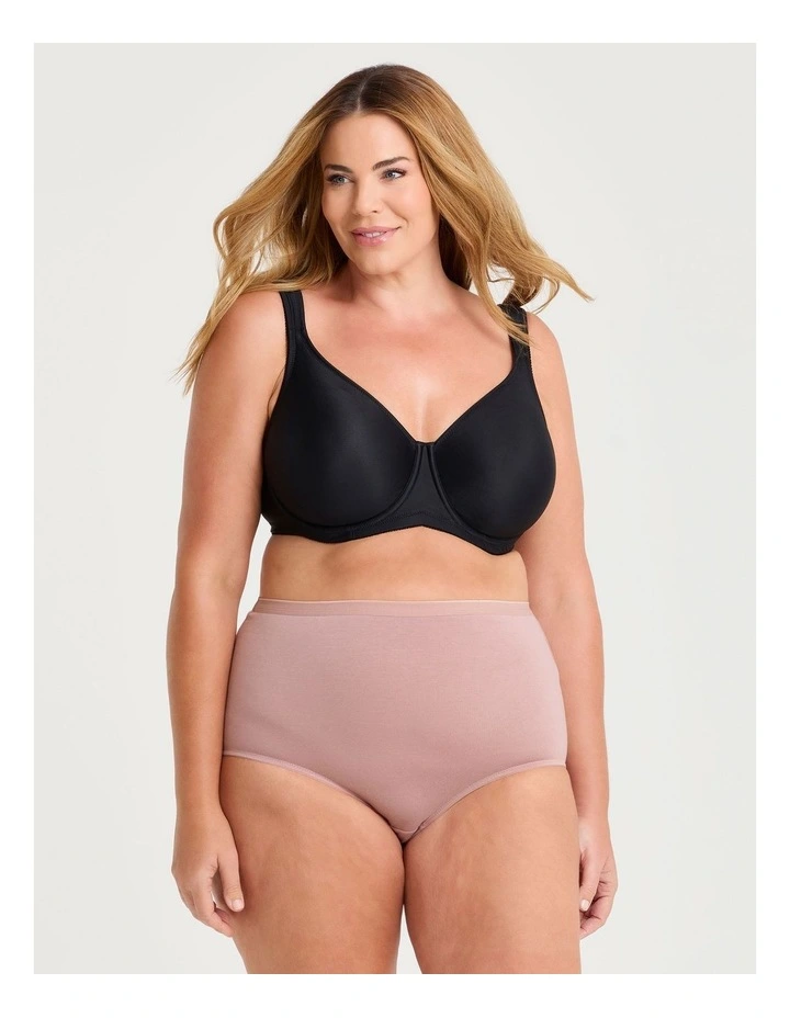 Bamboo Full Briefs 3 Pack in Rosewood image 4