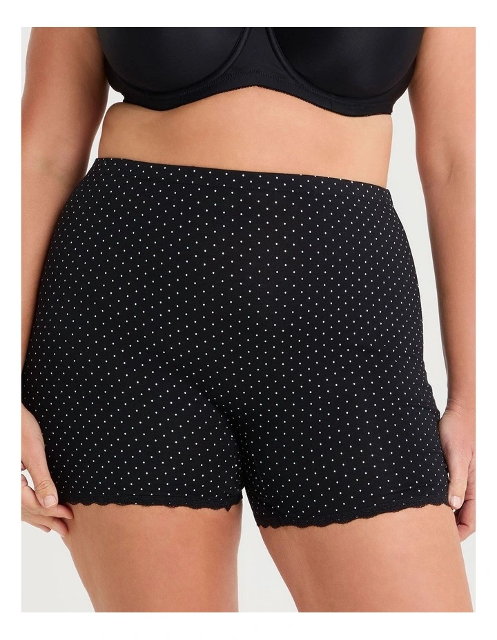 Bamboo Boyleg Undies 2 Pack in Black image 2