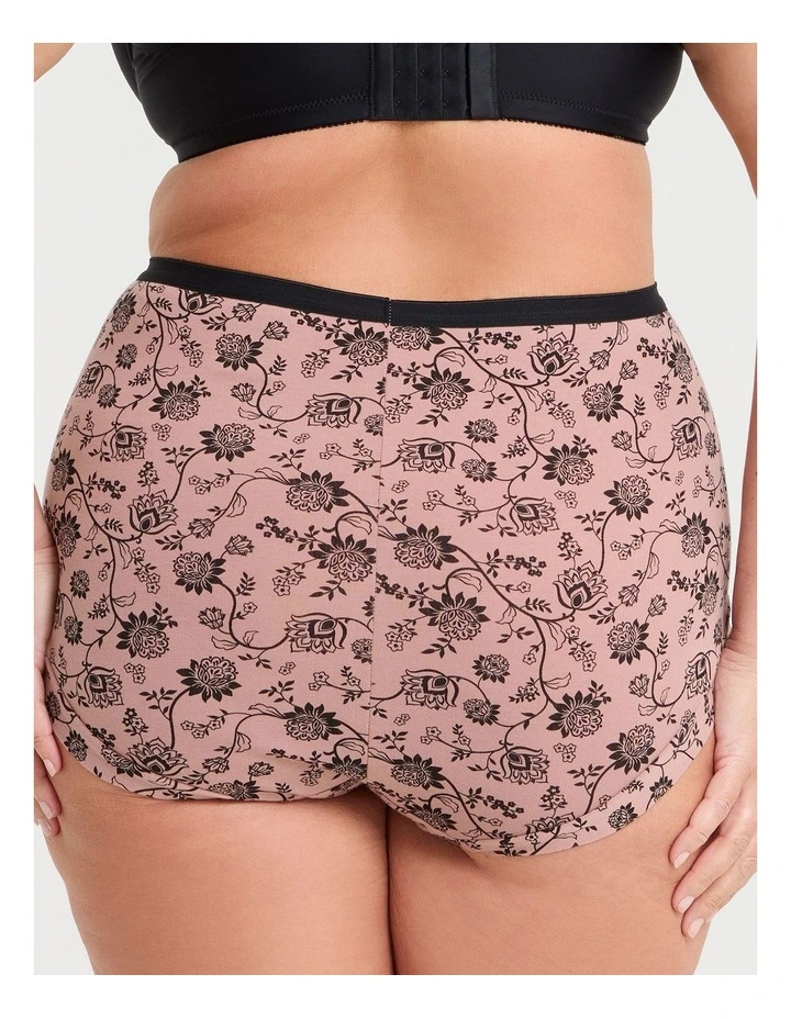 2 Pack Cotton Paisley Briefs Floral Paisley image 3