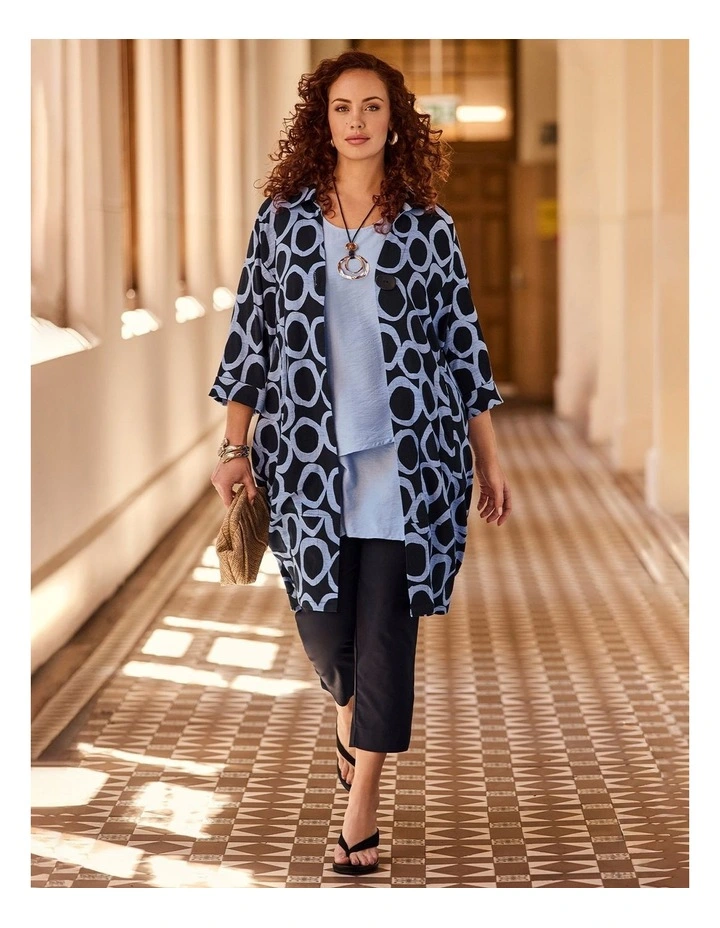 Natural Millie Spot Duster Print image 5