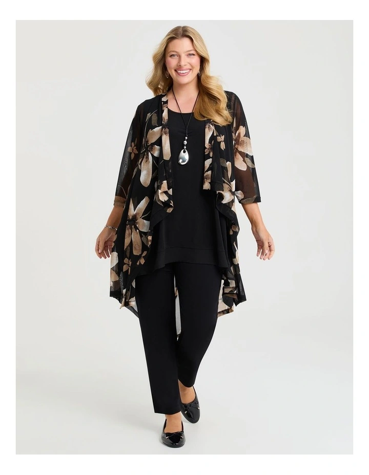 Mesh Kirrily Cardigan Print image 3