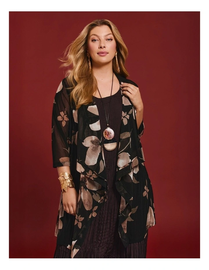 Mesh Kirrily Cardigan Print image 6