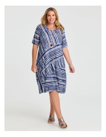 Blue Indigo Print colour