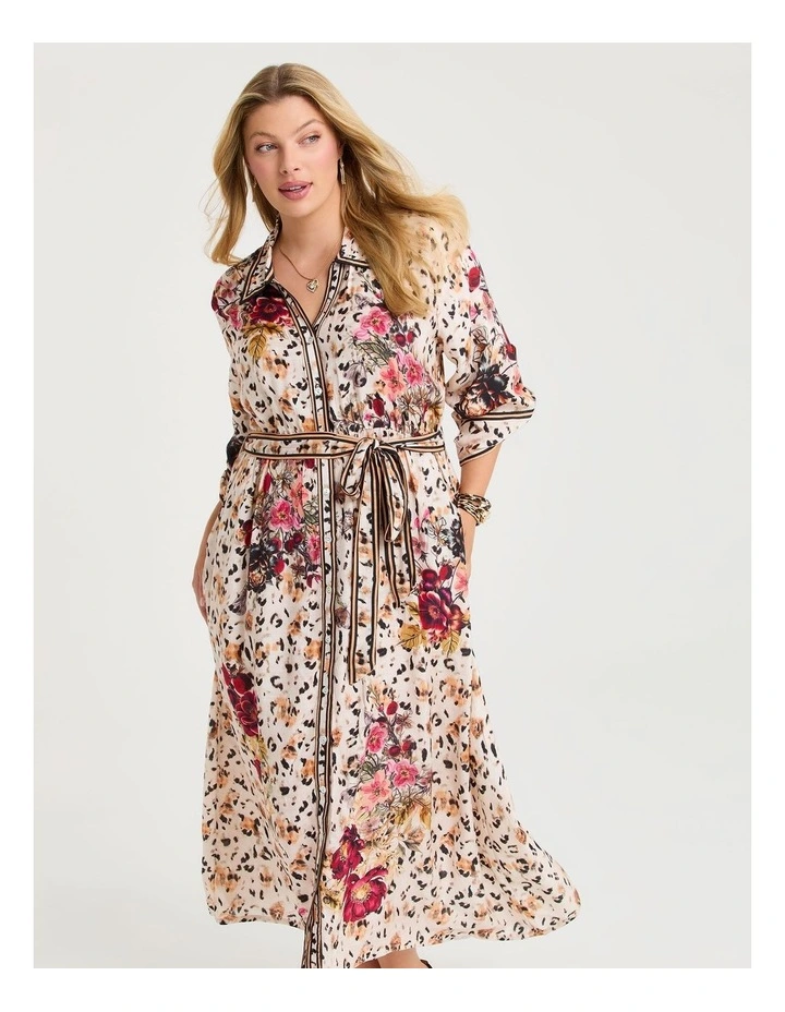 Natural Briar Shirt Dress Print image 4