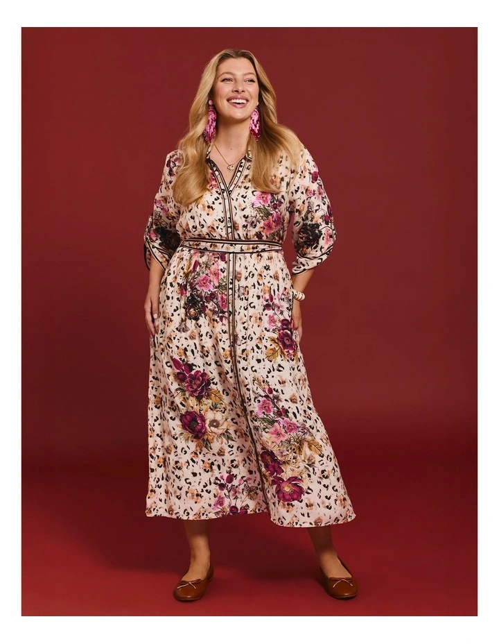 Natural Briar Shirt Dress Print image 7