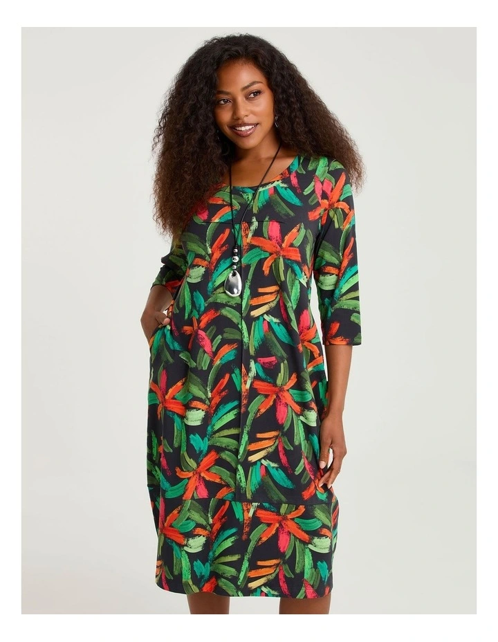 Cotton Dahlia Dress Print image 3