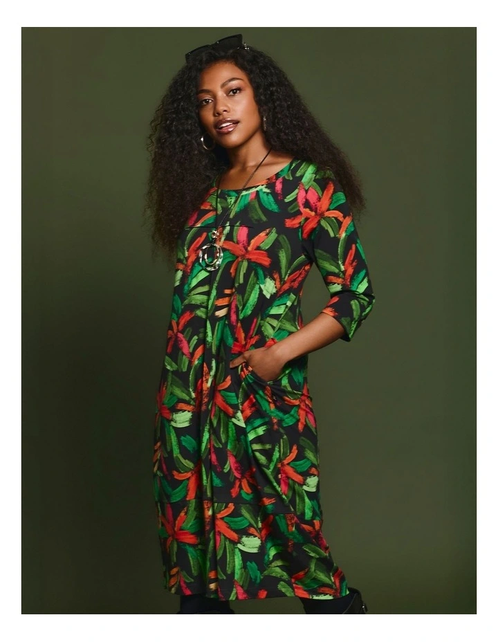 Cotton Dahlia Dress Print image 5