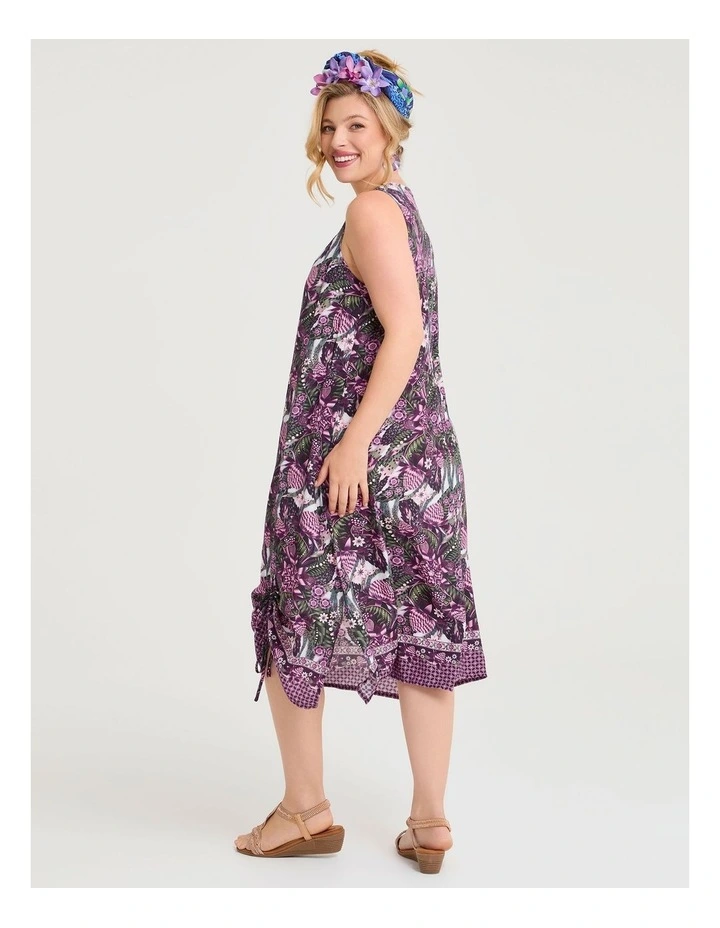 Catalina Natural Ginger Dress Print image 2