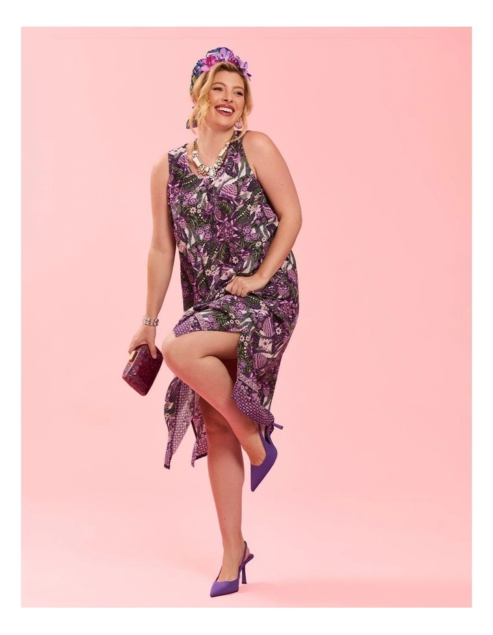 Catalina Natural Ginger Dress Print image 5