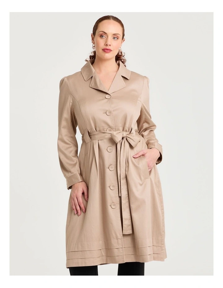 Trench Jacket Beige image 1