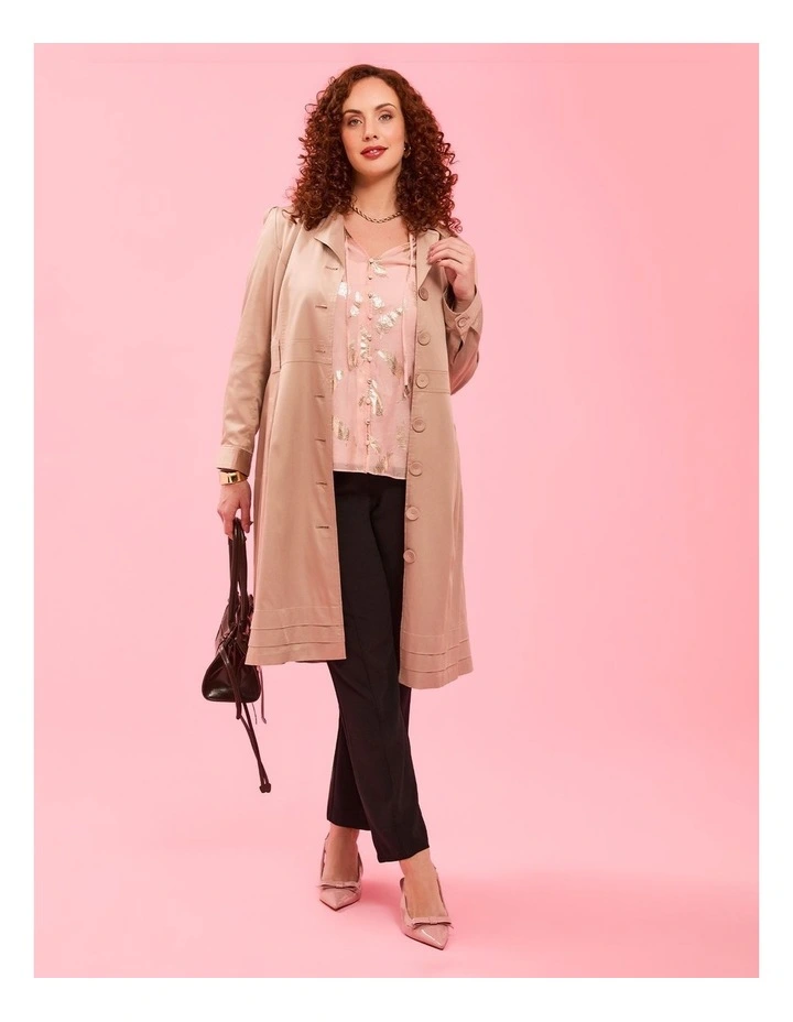 Trench Jacket Beige image 5