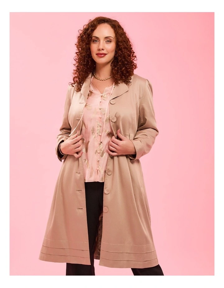Trench Jacket Beige image 6