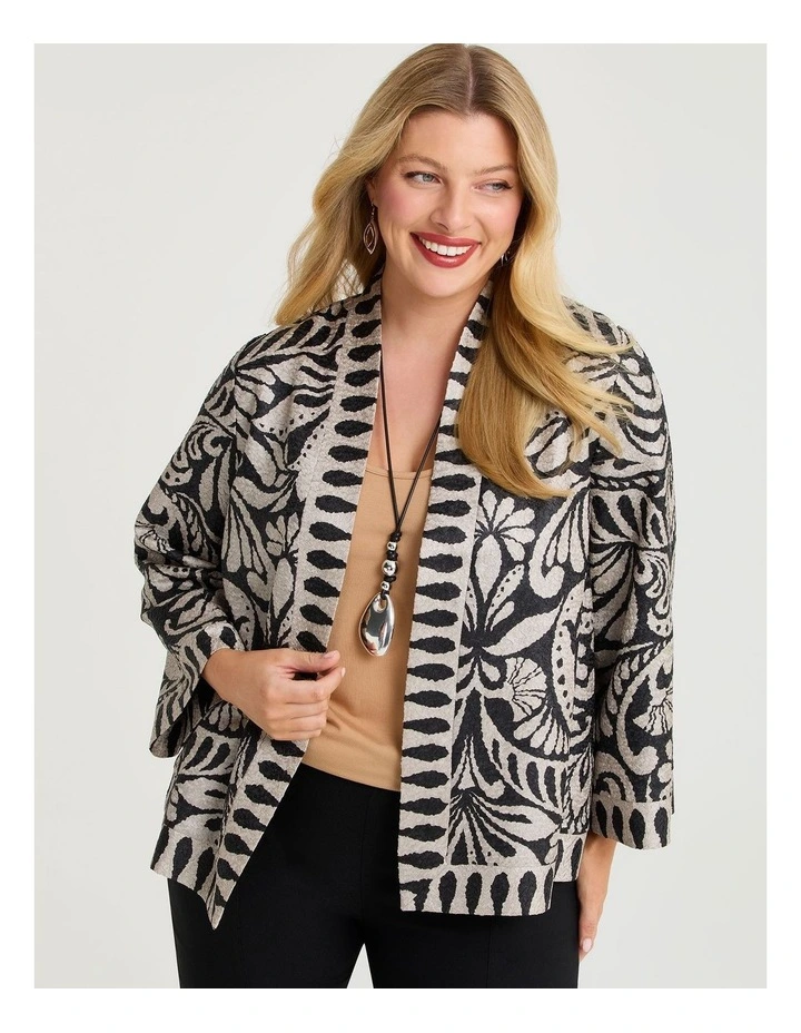 Plisse Reversible Jacket Print image 2