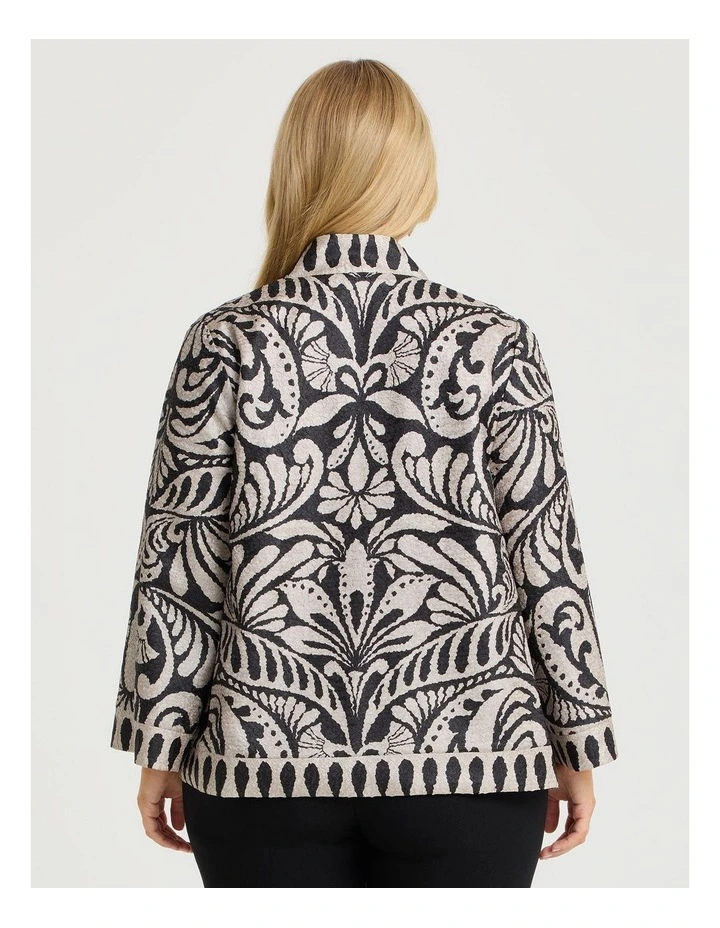 Plisse Reversible Jacket Print image 3