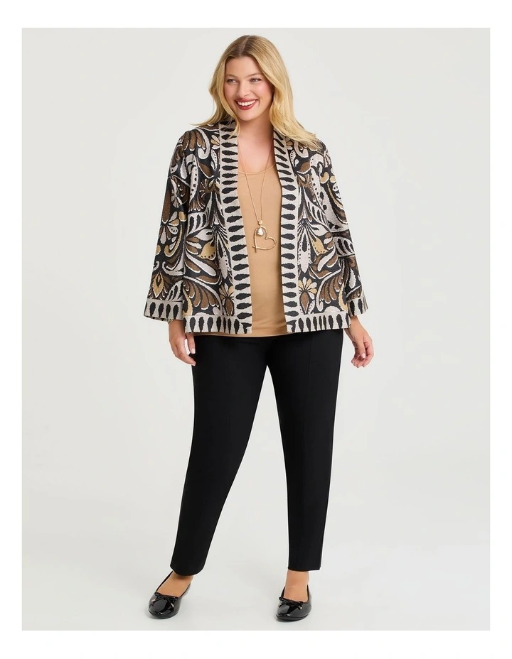 Plisse Reversible Jacket Print image 5