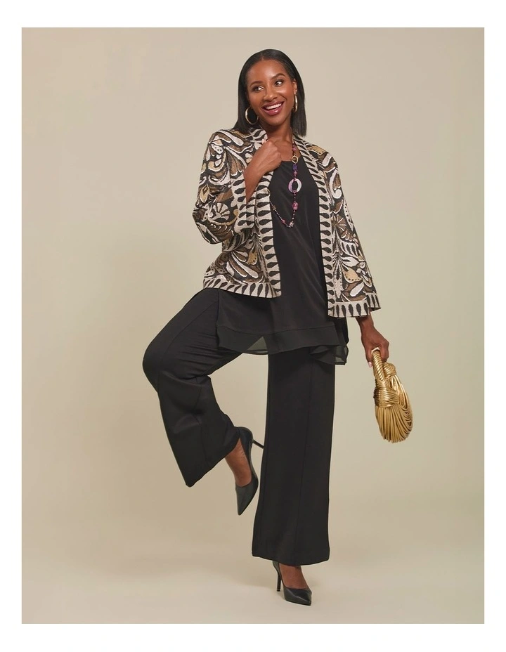 Plisse Reversible Jacket Print image 7