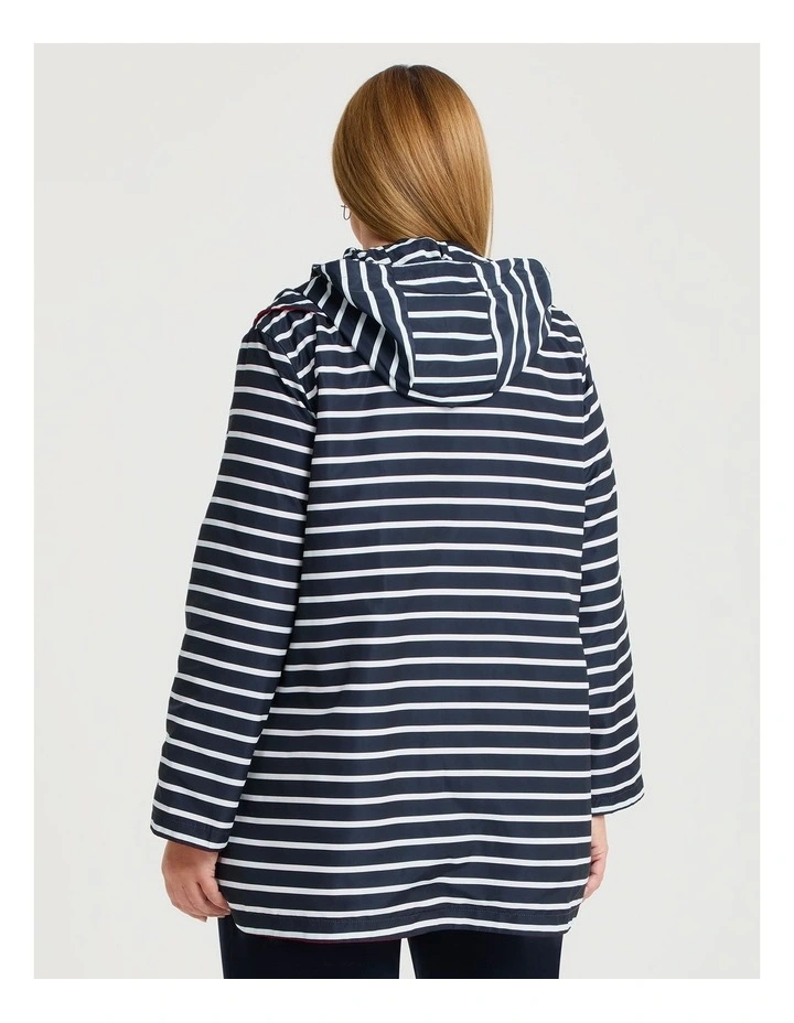 Zip Reversible Wind Jacket in Racing Red image 3