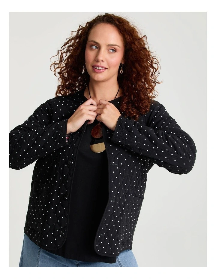 Natural Boho Reversible Jacket Print image 2