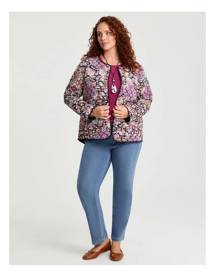 Natural Boho Reversible Jacket Print image 5