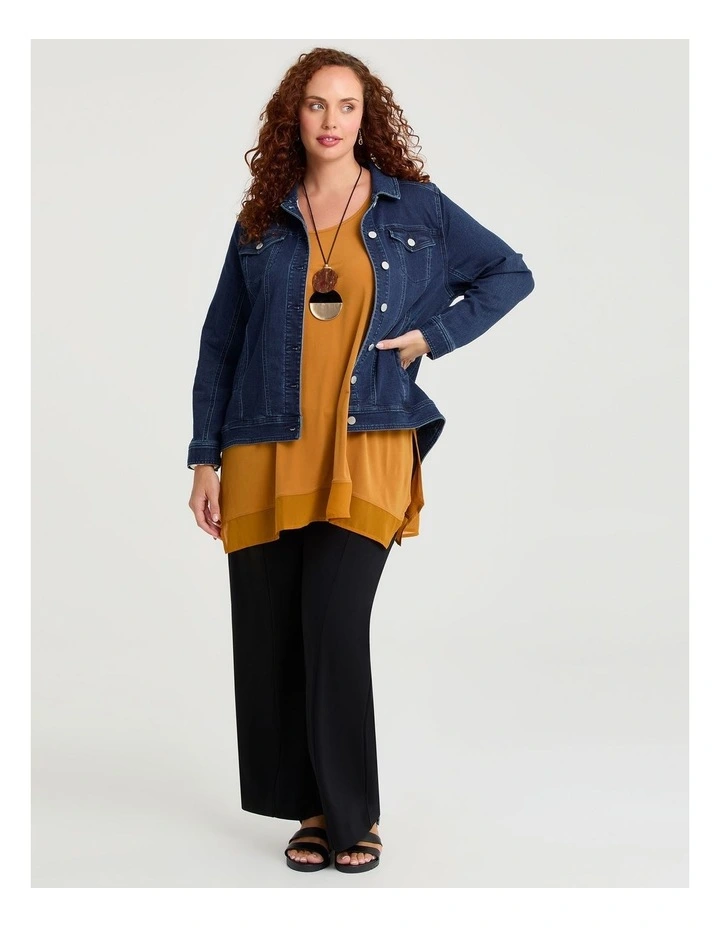 The Signature Denim Jacket Mid Indigo image 3