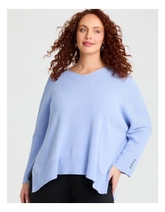 Batwing Milano Natural Jumper Light Lavender