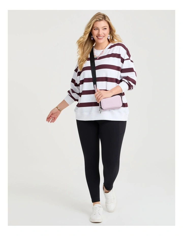 Cloud Touch Pocket Legging in Black image 4