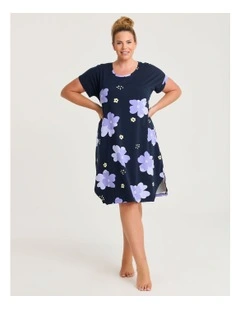 Australian Cotton Dusk Nightie Print