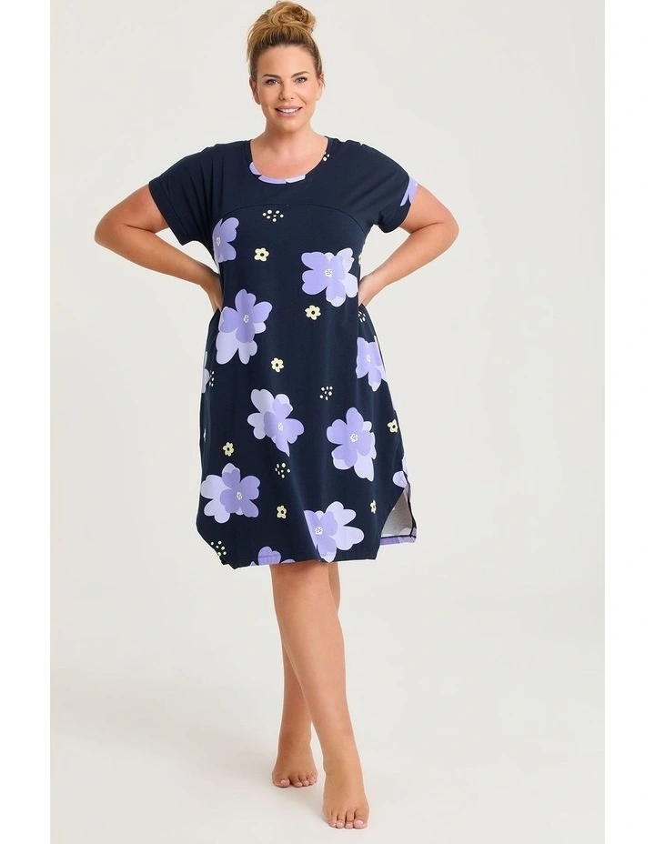 Australian Cotton Dusk Nightie Print image 1